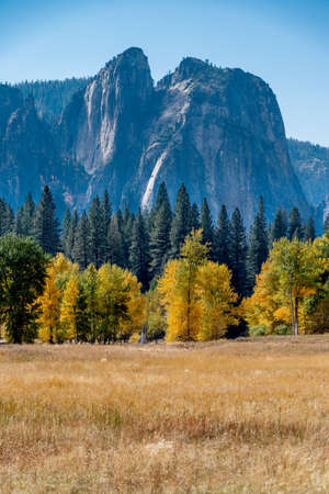 Yosemite Valley, Yosemite National Park, California USAの写真素材