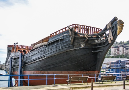 The port of Bermeo  Basque Country, Spain の写真素材