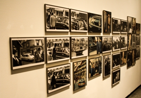 A picture in the Artium museum  The floor of fame by Carlos Pazos, 1978 のeditorial素材