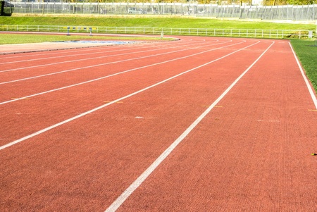 A running trackのeditorial素材