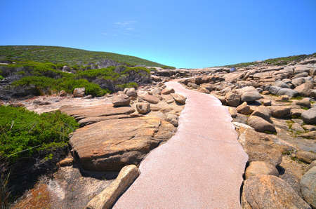 Landscape of rock formationの写真素材