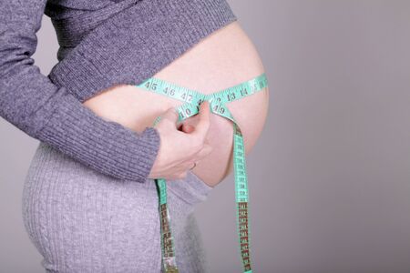 Pregnant woman - Pregnant bellyの写真素材