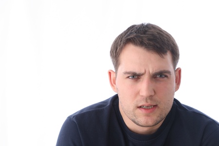 Portrait of a handsome man の写真素材