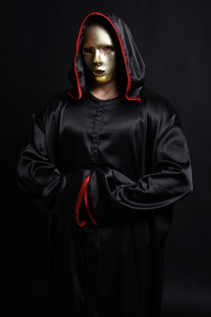 monk mystical maskの写真素材