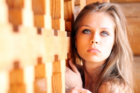  Portrait of a young pretty woman の写真素材