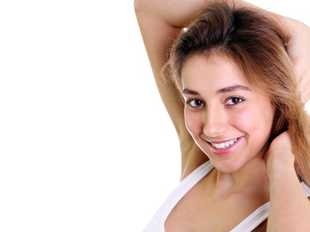 Portrait of beautiful woman の写真素材