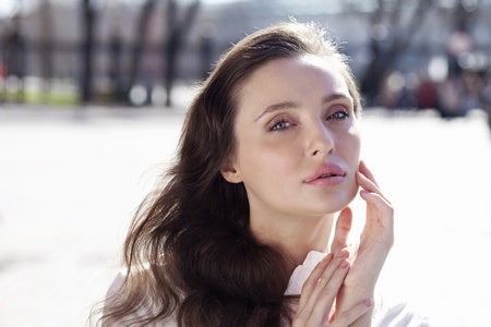 Beautiful young women の写真素材