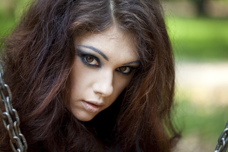 Glamour Portrait of sexy woman の写真素材