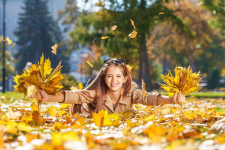 Close up portrait of a young brunette manの写真素材