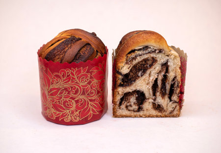Easter cakes. Homemade baking for the holiday.の写真素材