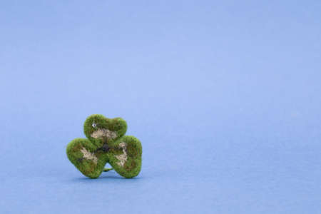 Good Luck Three Leaves Clover Ornament for Saint Patrick's Day