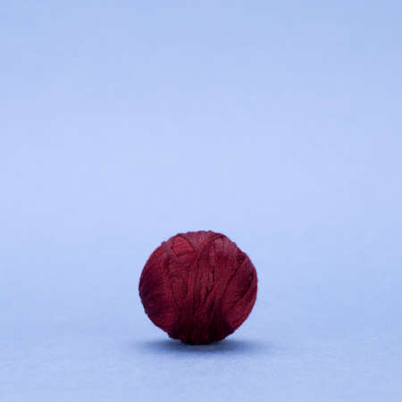 Yarn from natural natural material in various colorsの写真素材