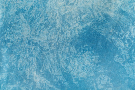 Blue fabric for drapery and decorative decoration of creative compositionの写真素材