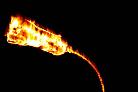 fire water bottle sports drink computer illustrationの写真素材