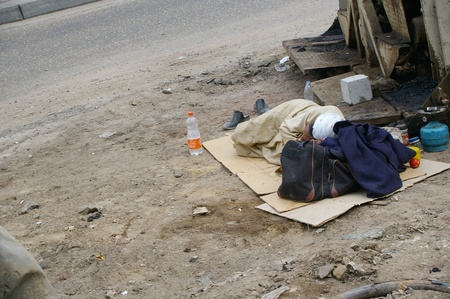 CAIRO, EGYPT - FEB 02 : Normal everday Life in Cairo before civil unrest February 02, 2009 in Cairo, Egyptのeditorial素材