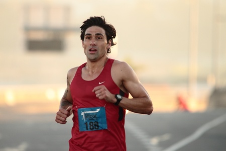 BRISBANE,  Stevenson  participating in the "Bridge to Brisbane" charity fun run on September 02, 2012 in Brisbane, Australiaのeditorial素材