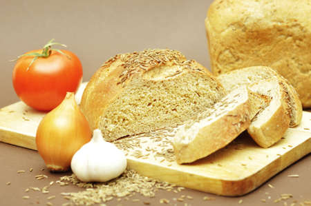 Slices of Seed Whole Bread