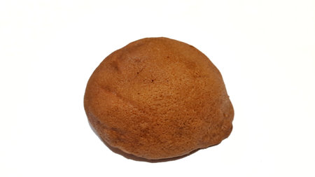 Coffee Bun isolated on white background