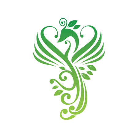 Phoenix iconのイラスト素材