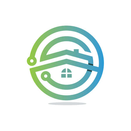 Tech Houseのイラスト素材