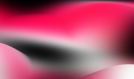 abstract background with smooth wavy lines in pink and black colorsの写真素材