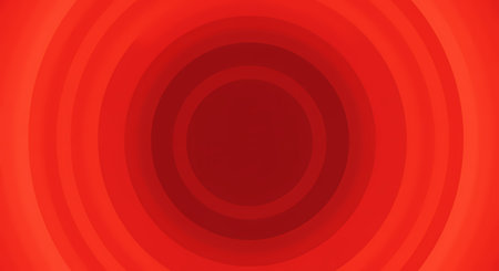 Abstract red circle background. Vector illustration. Can be used for wallpaper, web page background, web banners.の写真素材