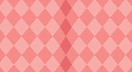 Seamless pattern with rhombus in pink and white colorsの写真素材