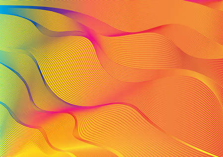 background with outlines blending multicolor abstract webの写真素材