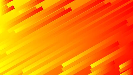 Background rectangle gradient lines with orange color. Modern design for your wallpaper, card, flyer, brochure, poster, banner, cover, etc.のイラスト素材