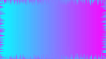 Vector distortion frame on purple blue backgroundのイラスト素材