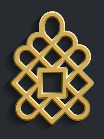 Islamic oriental pattern, Abstract vector element of ornament. Vector Muslim background. east ornament, Indian ornament, Persian motif. Can be used for wallpaper, web design, wedding cardsのイラスト素材