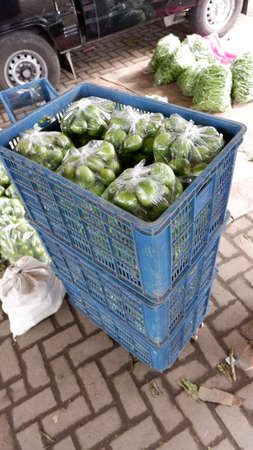a stack of fresh vegetables ready for consumption