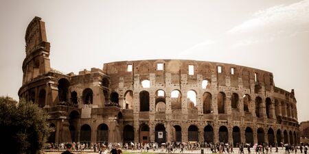 The Colosseum in Romeのeditorial素材