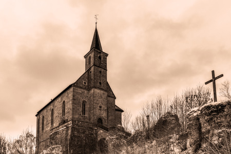 Catholic Hill Chapelの写真素材