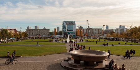 BERLIN, GERMANY - OCTOBER 13 2012: Outdoor picture of Berlin on the Isle of the Museumsのeditorial素材