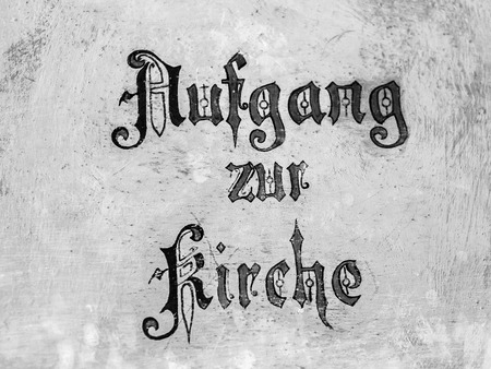 TICKS VILLAGE, BAVARIA / GERMANY - April 04 2015: Interior shot of the famous mountain chapel near Guegel Schesslitzview in Bavaria, Germanyのeditorial素材