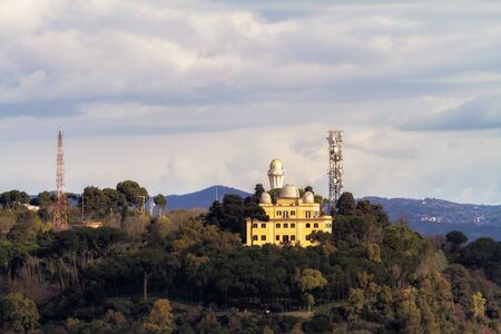 View over Vatican City in Rome, Italy on a warm spring morning. Lovely Sceneryのeditorial素材