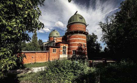 Historical Observatory in the franconian city of Bamberg. Bavarian Landmark in Germany on a warm...