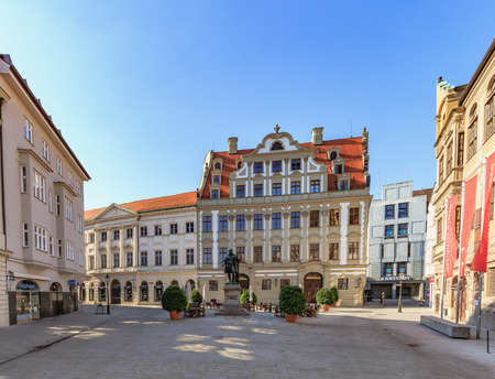 AUGSBURG, GERMANY . AUGUST 08 2015: Augsburg City in Bavaria, Germany on a warm summer day. Lovely...