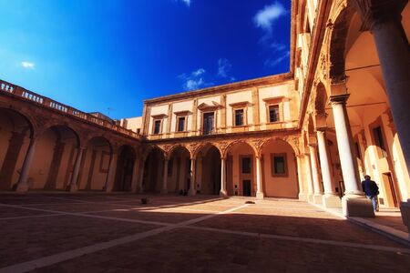 MAZARA, ITALY - NOVEMBER 07 2015: Mediterranean City of Mazara on a warm autumn dayのeditorial素材