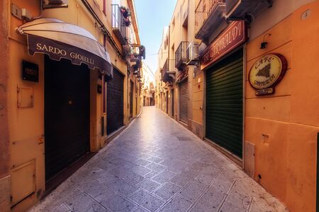 MAZARA, ITALY - NOVEMBER 07 2015: Mediterranean City of Mazara on a warm autumn dayのeditorial素材