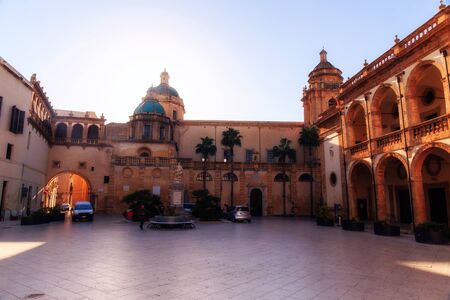 MAZARA, ITALY - NOVEMBER 07 2015: Mediterranean City of Mazara on a warm autumn dayのeditorial素材