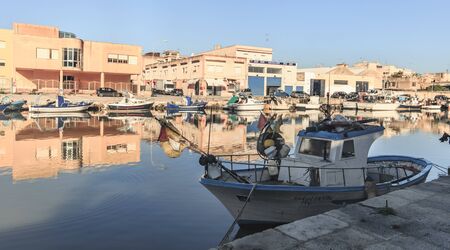 MAZARA, ITALY - NOVEMBER 07 2015: Mediterranean City of Mazara on a warm autumn dayのeditorial素材