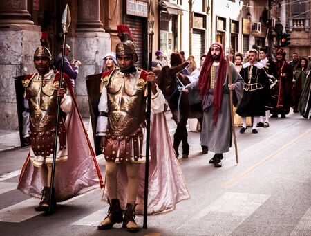 PALERMO, ITALY - JANUARY 06 2016: Epiphany of Christ in Palermo, Sicily. Thelfth Day in the capital...