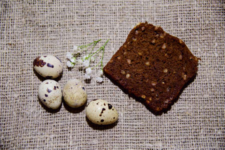 Easter eggs on a beautiful background.