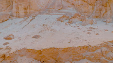 Egypt texture colored canyon in Sunny weather.の写真素材