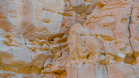 Egypt texture colored canyon in Sunny weather.の写真素材