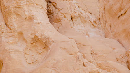 Egypt texture colored canyon in Sunny weather.の写真素材