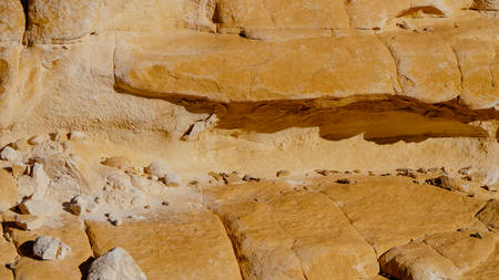 Egypt texture colored canyon in Sunny weather.の写真素材