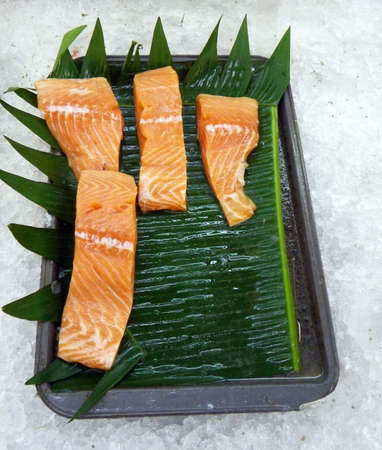 Fish Meat In The Storageの写真素材